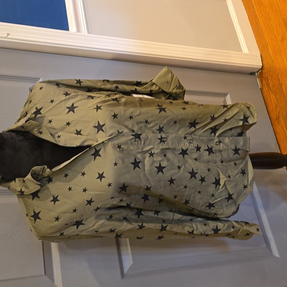 NWT Como Vintage long sleeve button up Size S